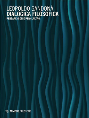cover image of Dialogica filosofica
